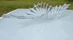 Centre de table, coupe en cristal