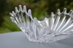 Centre de table, coupe en cristal