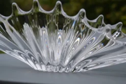 Centre de table, coupe en cristal