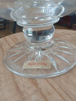 Centre de table en cristal