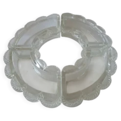 Centre de table Lalique France. Modèle Festons.