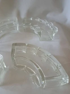 Centre de table Lalique France. Modèle Festons.