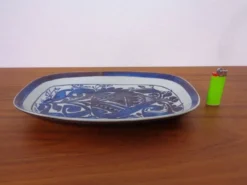 Ceramic 426-2841 Aluminia Plate by Kari Christensen for Royal Copenhagen, Denmark