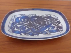 Ceramic 426-2841 Aluminia Plate by Kari Christensen for Royal Copenhagen, Denmark