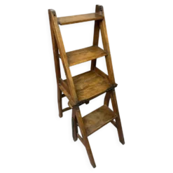 Chaise escabeau