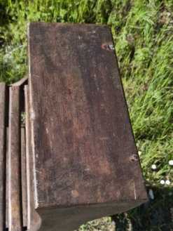 Chaise, escabeau de bibliothèque