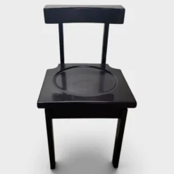 Chaise prie-Dieu brutaliste – Design monastique suisse, 1960