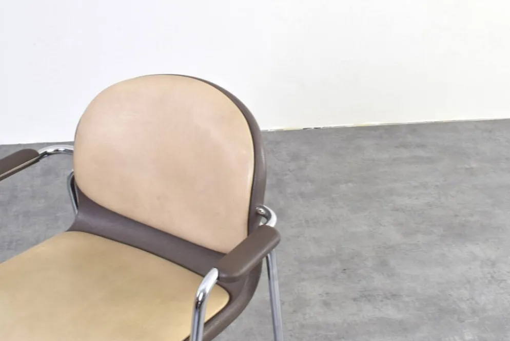 Chaises vintage allemandes de Wilkhahn, années 1980, ensemble de 8.