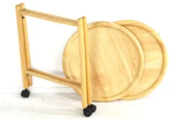 Chariot avec plateaux amovibles attr. Jens Quistgaard