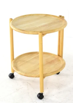 Chariot avec plateaux amovibles attr. Jens Quistgaard