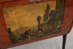Chariot de bar cocktail italien du milieu du siècle attribué à Cesare Lacca