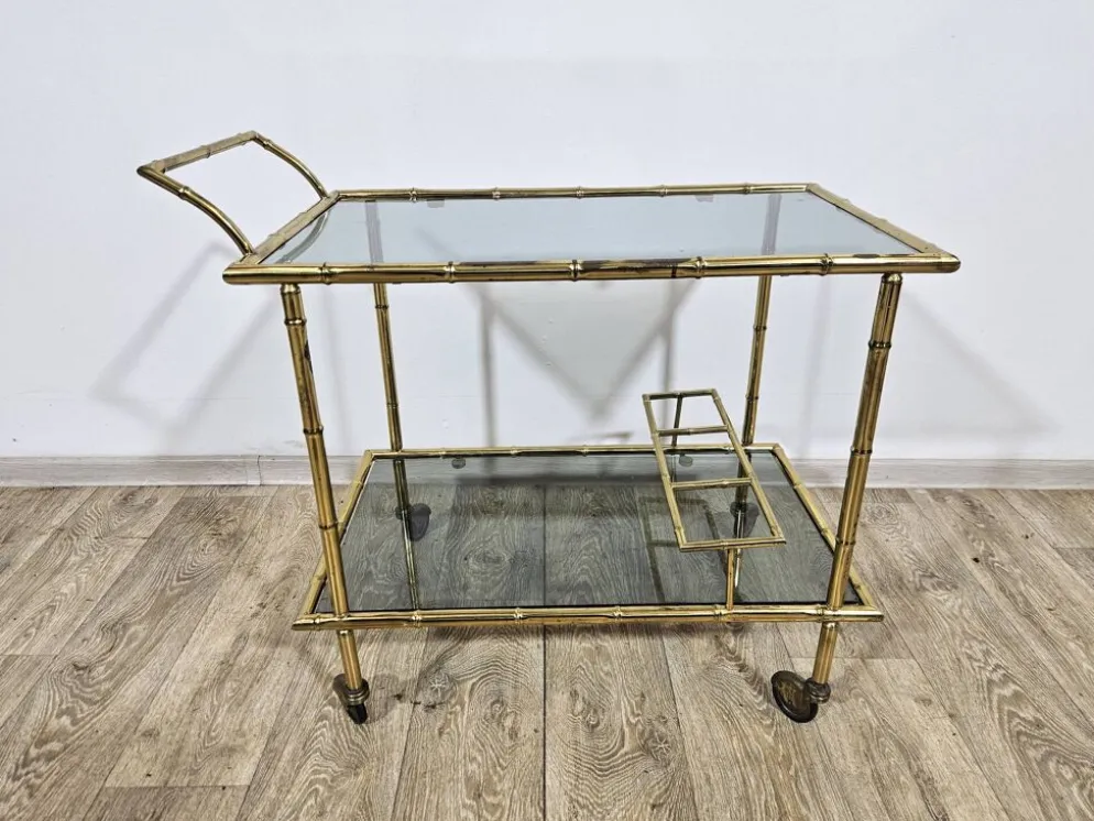 Chariot de bar exclusif, France, années 1970.