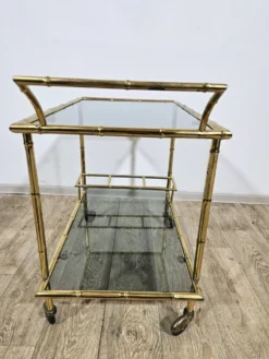 Chariot de bar exclusif, France, années 1970.