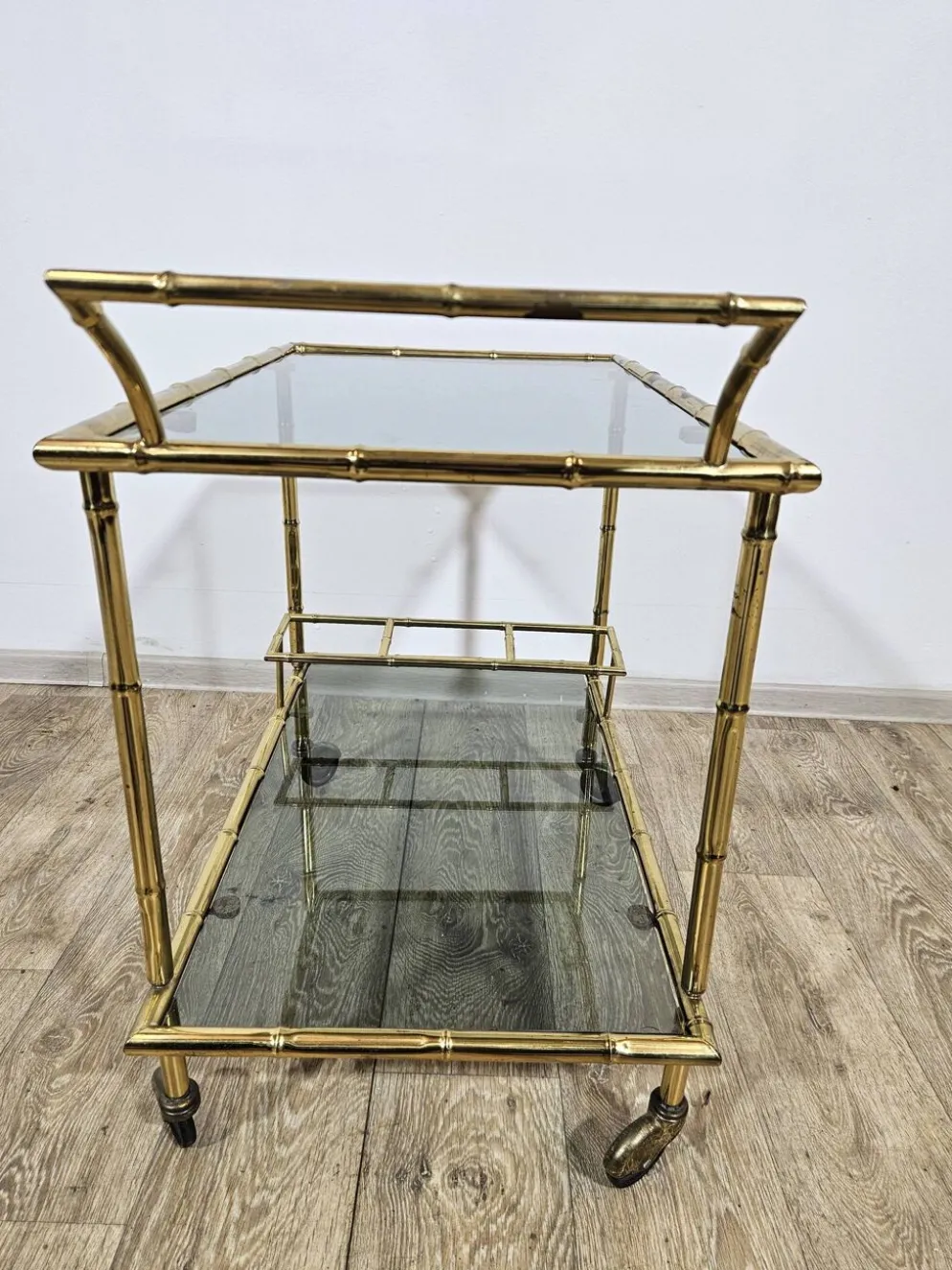 Chariot de bar exclusif, France, années 1970.