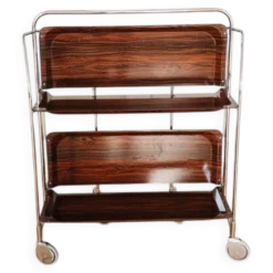 Chariot de bar ou trolley allemand moderne du milieu du siècle, années 1970