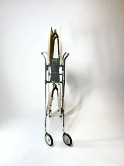 Chariot de bar pliable Vintage Kartell Gastone par Antonio Citterio, années 1980, Italie