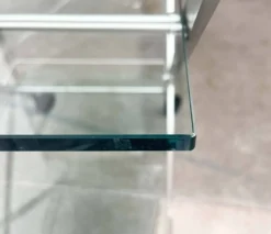 Chariot de bar vintage italien modèle Mister Service par Andreas Weber pour Gallotti & Radice, années 1990.