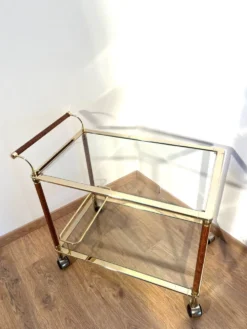 Chariot de bar vintage Lancel