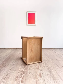 Chariot de bar Wegner en chêne pour Andreas Tuck