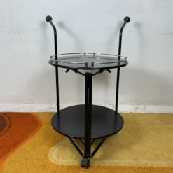 Chariot de service design 1980 vintage