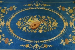 Chariot de service en marqueterie de Sorente, Italie – 1960