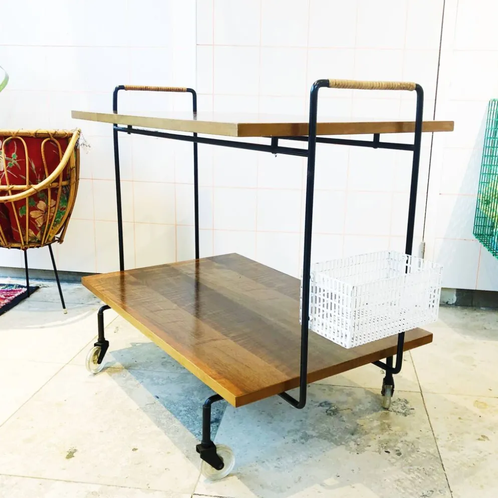 Chariot de service Ilse Möbel, Allemagne, années 1960