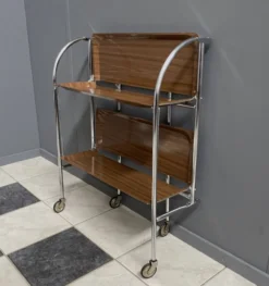 Chariot de service pliable par Bremshey & Co années 1970