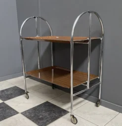 Chariot de service pliable par Bremshey & Co années 1970