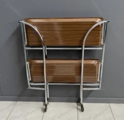 Chariot de service pliable par Bremshey & Co années 1970