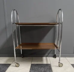 Chariot de service pliable par Bremshey & Co années 1970