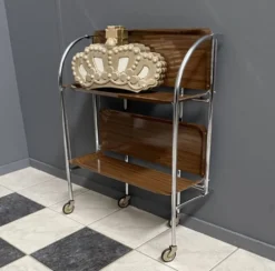 Chariot de service pliable par Bremshey & Co années 1970