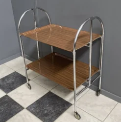 Chariot de service pliable par Bremshey & Co années 1970