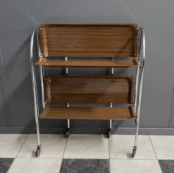 Chariot de service pliable par Bremshey & Co années 1970