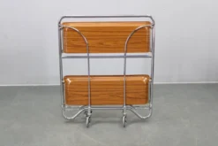 Chariot de service pliant des années 70, Italie.