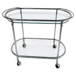 Chariot de service Riki T52 / chariot de bar / Gallotti & Radice / années 1980