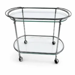 Chariot de service Riki T52 / chariot de bar / Gallotti & Radice / années 1980