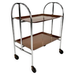 Chariot de service vintage, années 1950