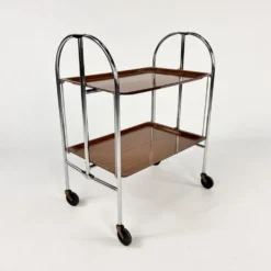 Chariot de service vintage, années 1950
