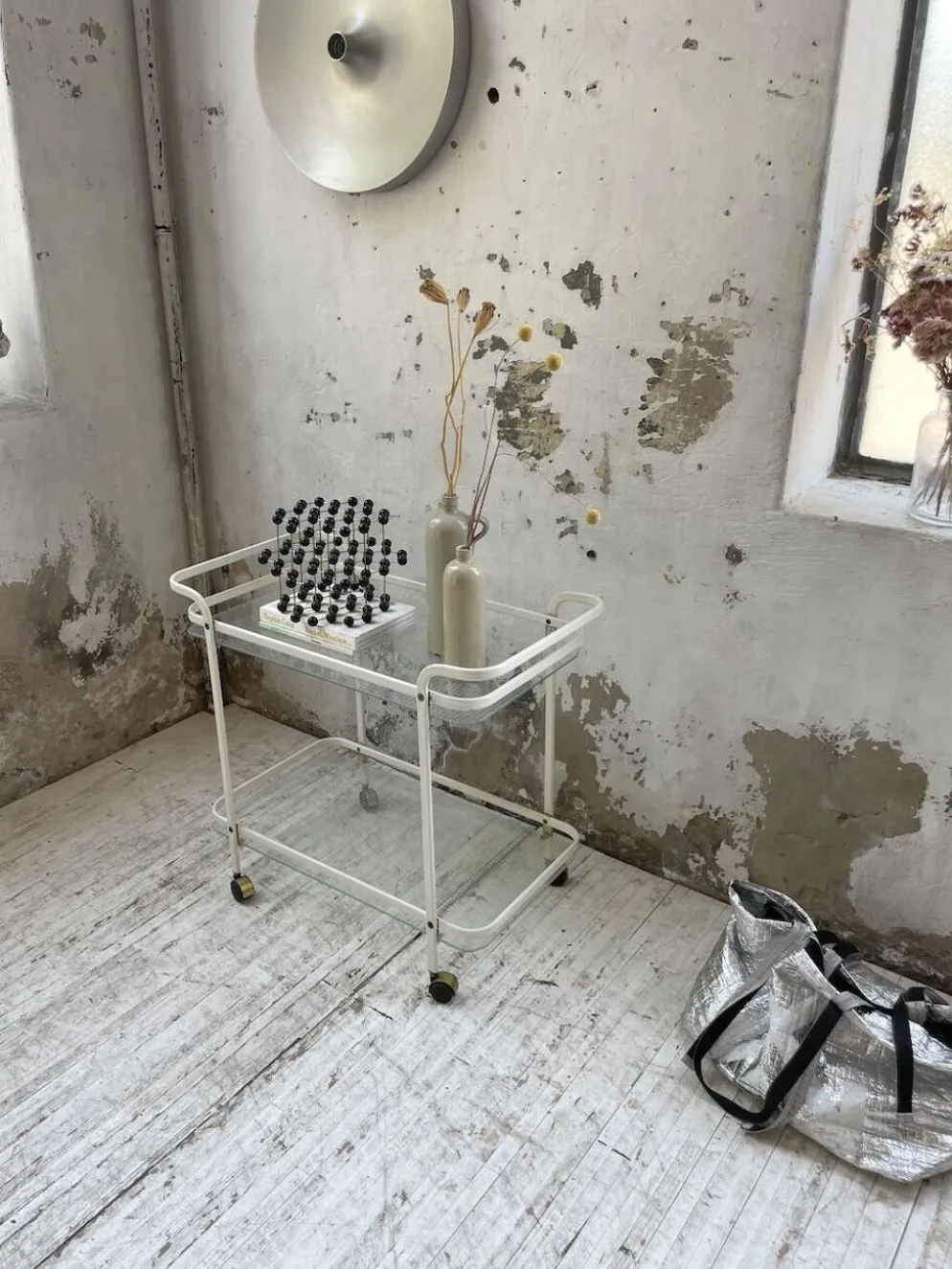 Chariot desserte années 80