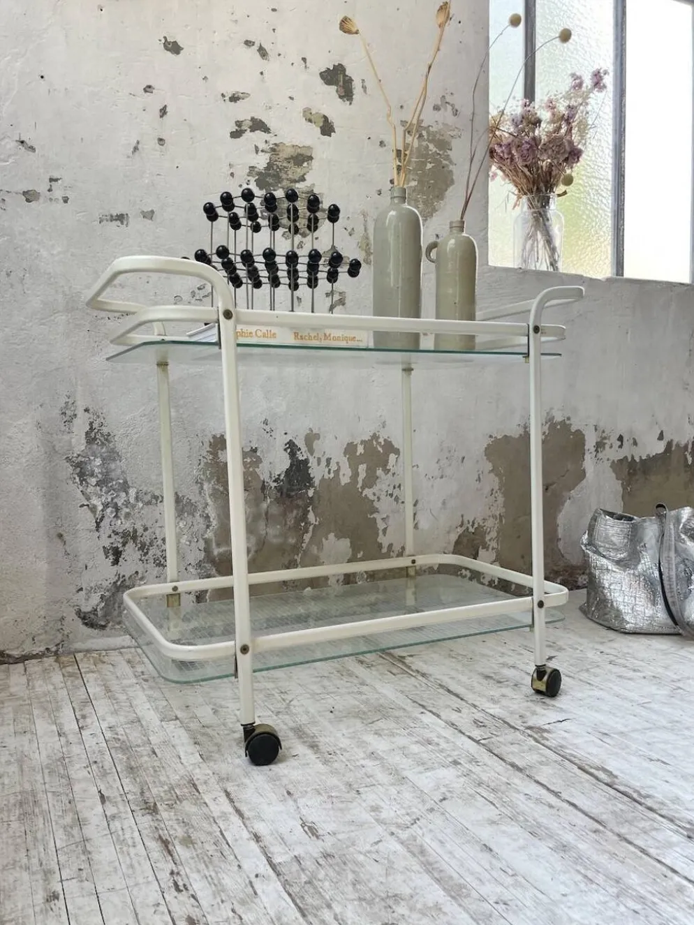 Chariot desserte années 80