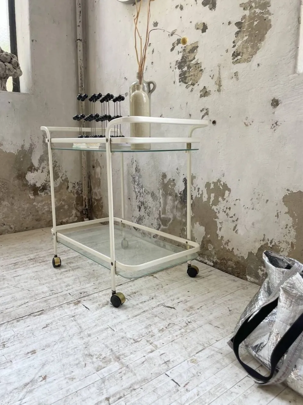 Chariot desserte années 80