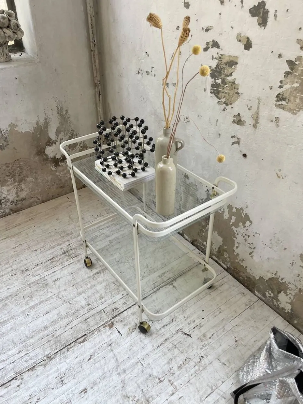 Chariot desserte années 80
