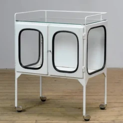 Chariot d'hôpital vintage, années 1970