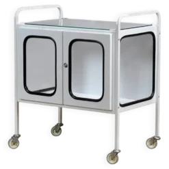 Chariot d'hôpital vintage, années 1970