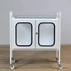 Chariot d'hôpital vintage, années 1970