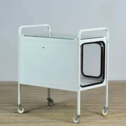 Chariot d'hôpital vintage, années 1970