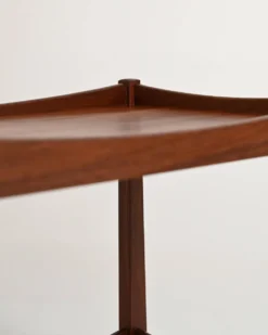 Chariot en teck scandinave, années 1960