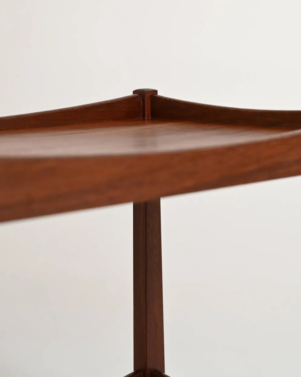 Chariot en teck scandinave, années 1960