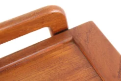 Chariot Sika mobler 'Knebel' avec plateau réversible - design danois en teck