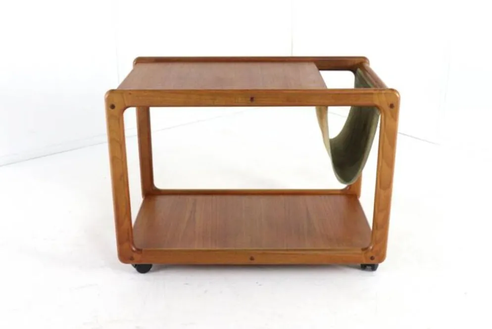 Chariot Vildbjerg Møbelfabrik avec porte-revues